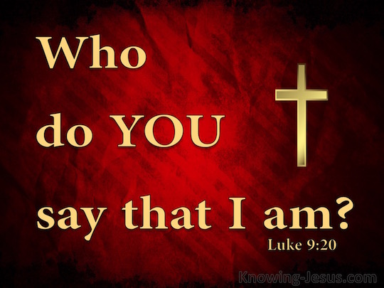 Who-Do-You-Say-That-I-Am (Luke 9-20)