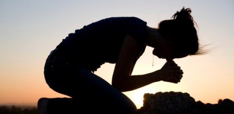 Girl Praying - Turning to God